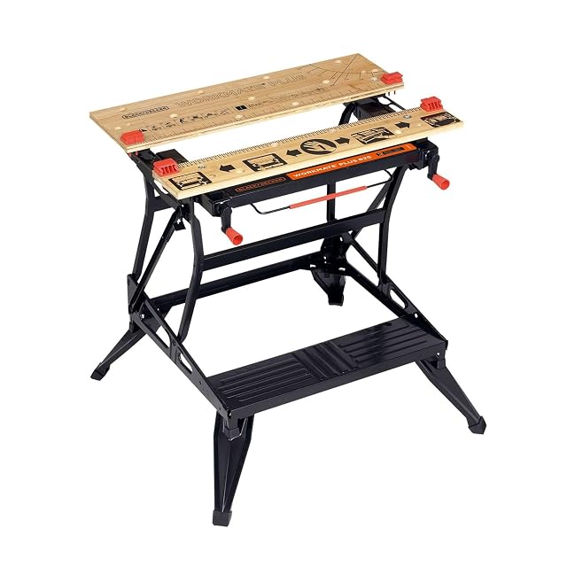 Banco da lavoro pieghevole Black+Decker Workmate WM825, fotografia del prodotto