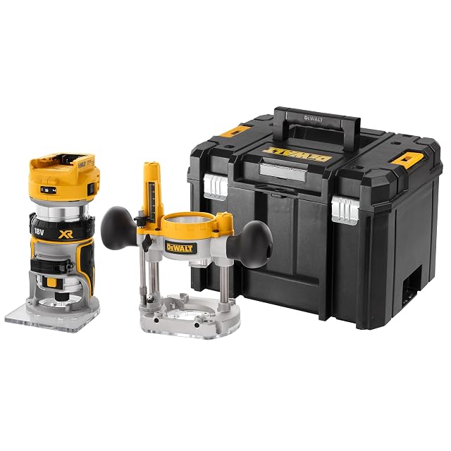 Fresatrice a batteria DeWalt DCW604NT, fotografia del prodotto