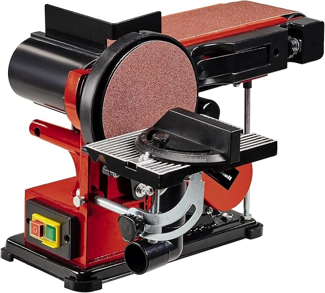 Levigatrice a nastro e disco Einhell TC-US 380, fotografia del prodotto
