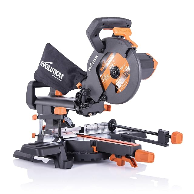 Troncatrice radiale Evolution Power Tools R210SMS+, fotografia del prodotto