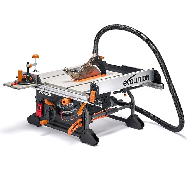 Sega da banco Evolution Power Tools R255TBL+, fotografia del prodotto