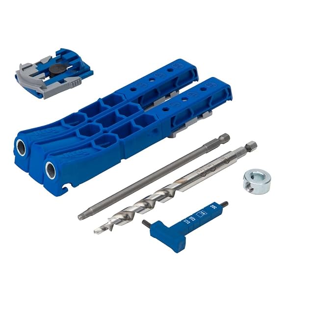 Kreg Pocket-Hole Jig 320 con punta, adattatore per morsetto e valigetta, fotografia del prodotto