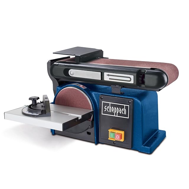 Levigatrice a nastro e disco Scheppach BTS800, fotografia del prodotto